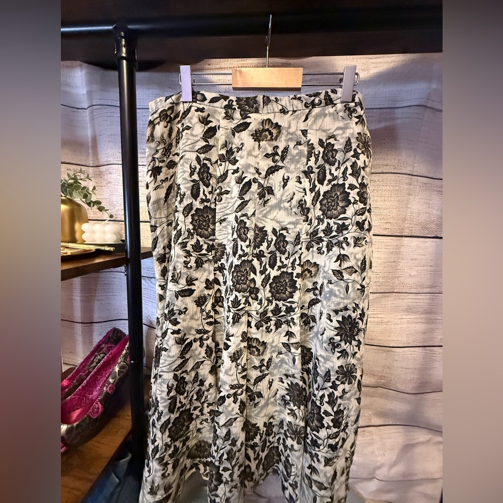 Y2K Floral Skirt